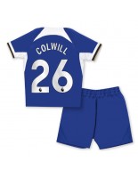 Chelsea Levi Colwill #26 Domácí dres pro děti 2023-24 Krátký Rukáv (+ trenýrky)